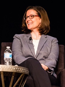 Dr. Frey on a panel
